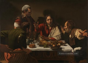 Abendessen bei Emmaus1 Caravaggio Ölgemälde